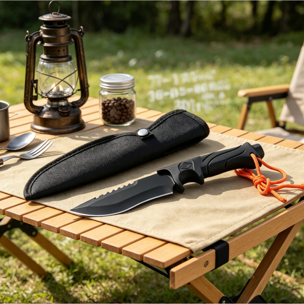 Edc Fixed Blade Deep Carry - Multifunktionales Camping- und Überlebensmesser mit Feststehender