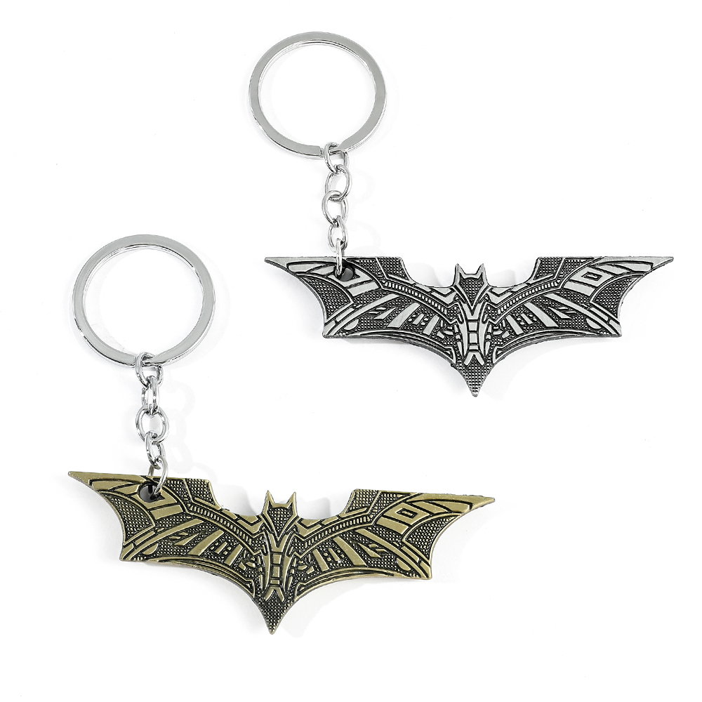 Carabiner Keychain - Fledermaus-Anhänger Schlüsselanhänger Spielzeug Superhelden-Film Schmuck Autoschlüsselring