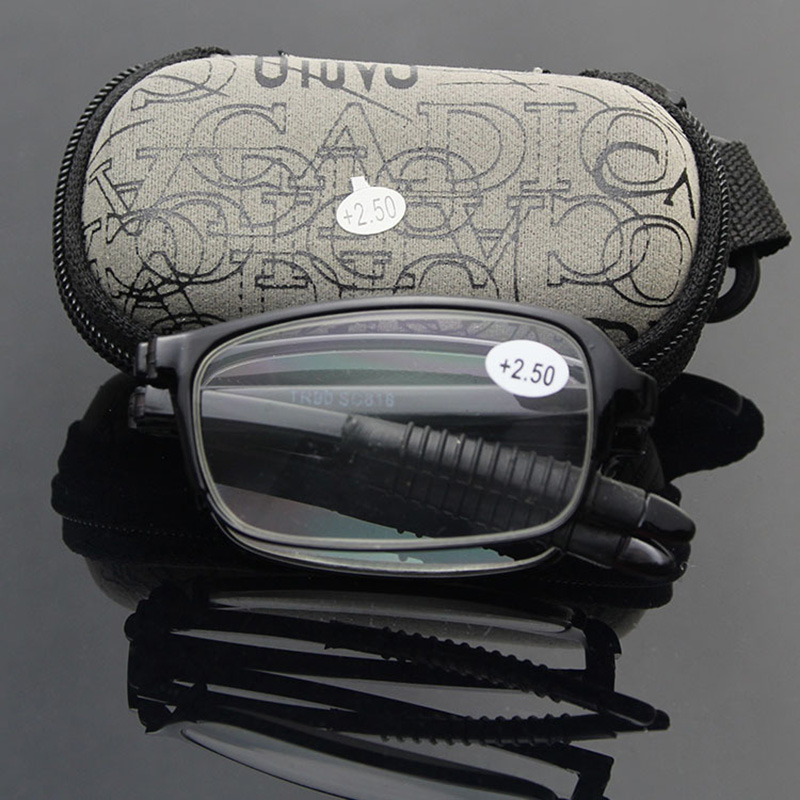 Wallet Slim Titanium - Design Lesebrille Männer Frauen falten kleine