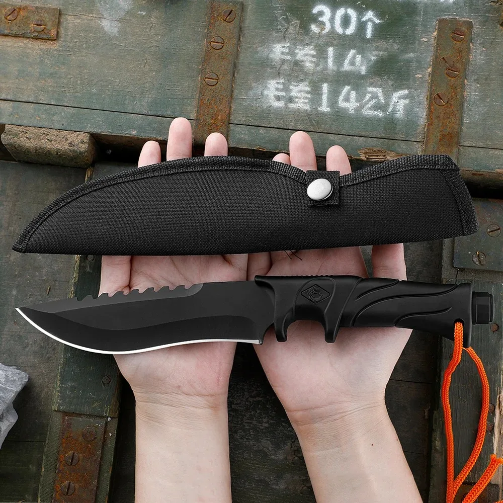 Edc Fixed Blade Deep Carry - Feststehende Klinge Gerades Messer Hohe Härte