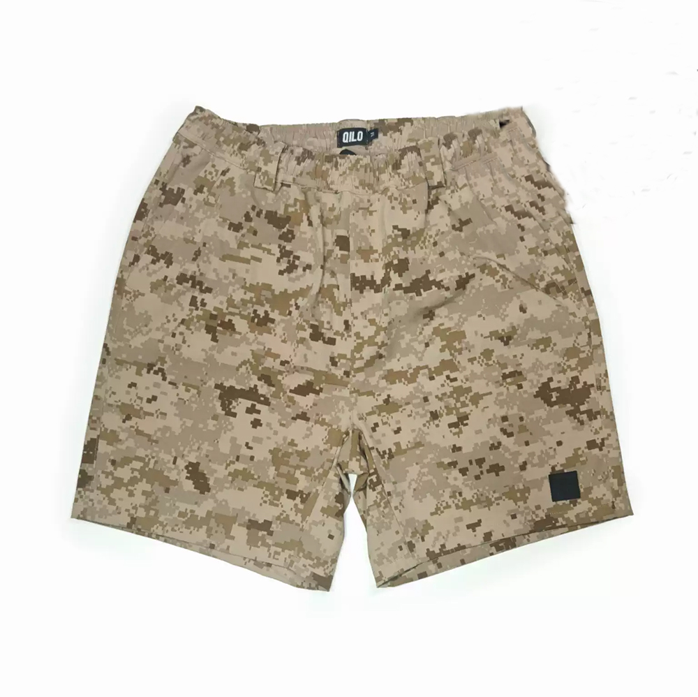 Edc Carry Co - QILOxIRREGULARS Co-Branded Taktische Trainingsshorts Orange Peel