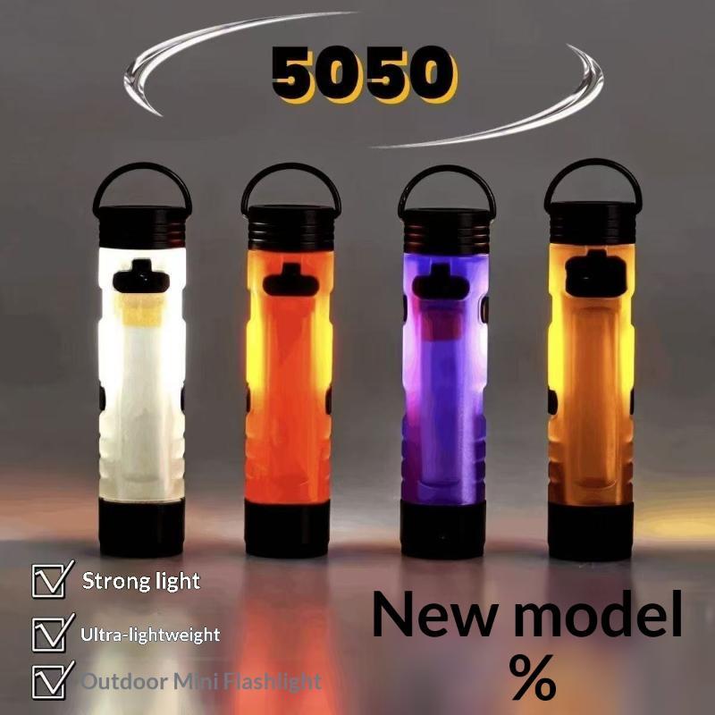 Edc Carry All - 5050 Wiederaufladbare LED-Taschenlampe mit Clip für