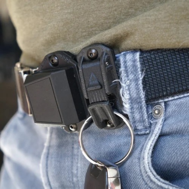 Edc Carry Pack - Multifunktionaler Rucksack-Gürtelclip, robuster Halterhaken, Schlüsselclip für