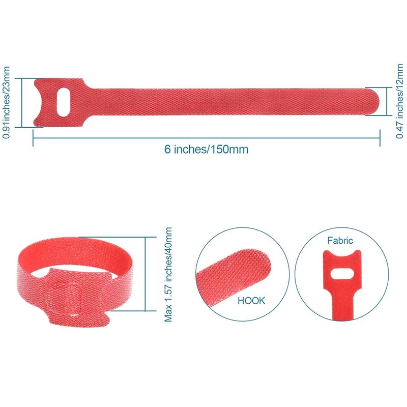 10-50 Stück Bunte Wiederverwen – Gear Tie Reusable Bewertung und Preis