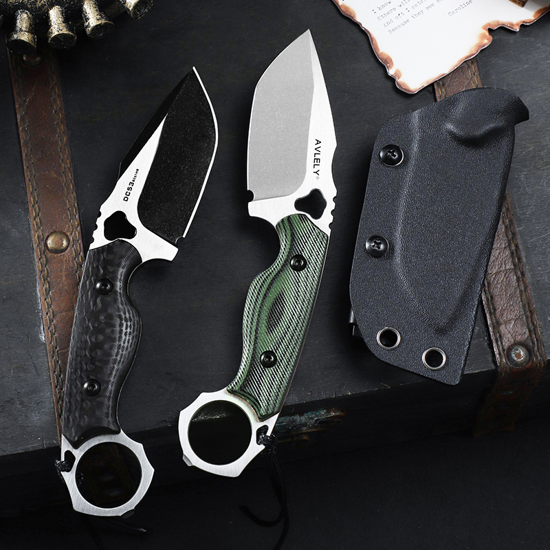 Hochwertiges DC53-Stahlmesser  – Edc Fixed Blade Deep Carry Bewertung und Preis