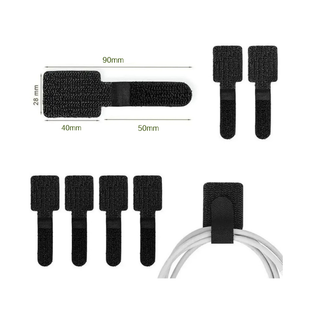 Selbstklebende Wiederverwendba – Gear Tie Reusable Bewertung und Preis