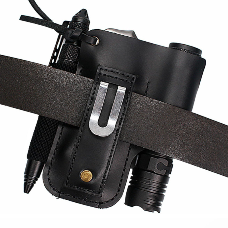 EDC Leder-Taschenlampen-Werkze – Edc Carry Pocket Bewertung und Preis