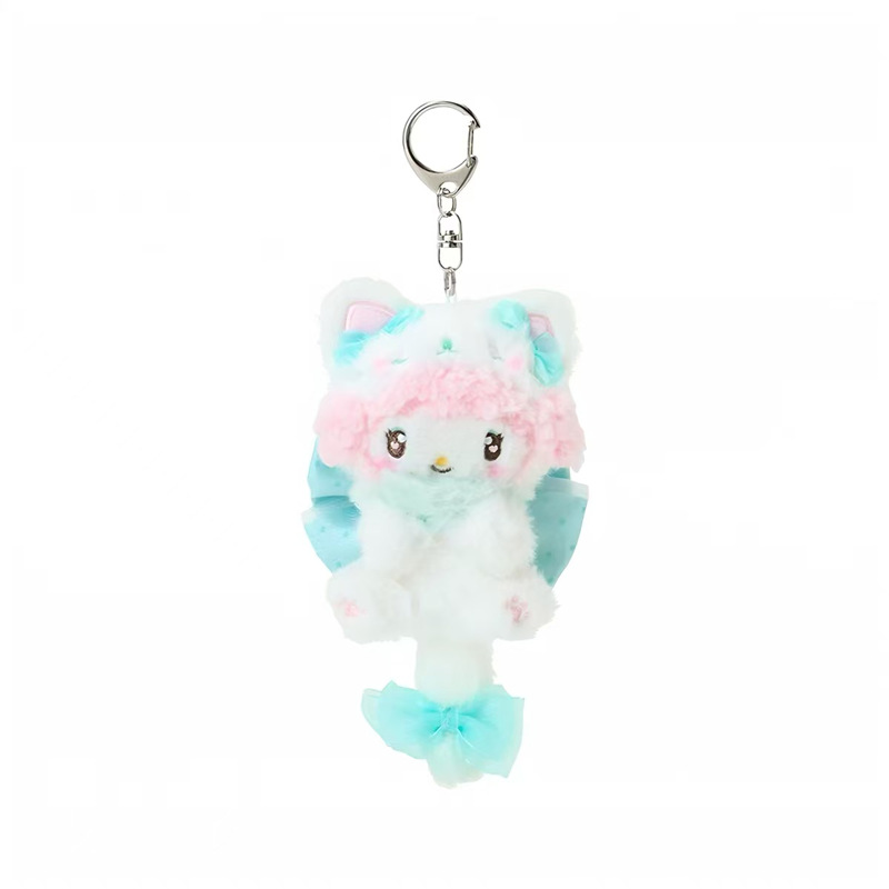 Hello Kitty Creme-Katze Schlei – Carabiner Keychain Bewertung und Preis